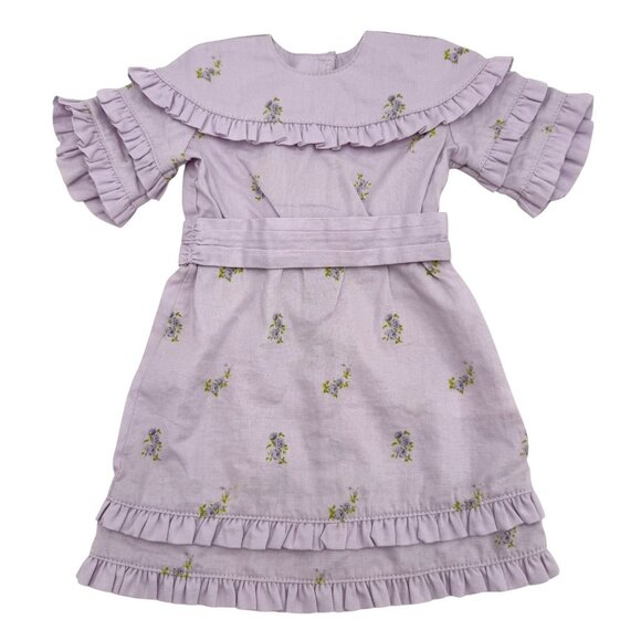American Girl Rebecca Purple Summer Dress Retired - Picture 1 of 6